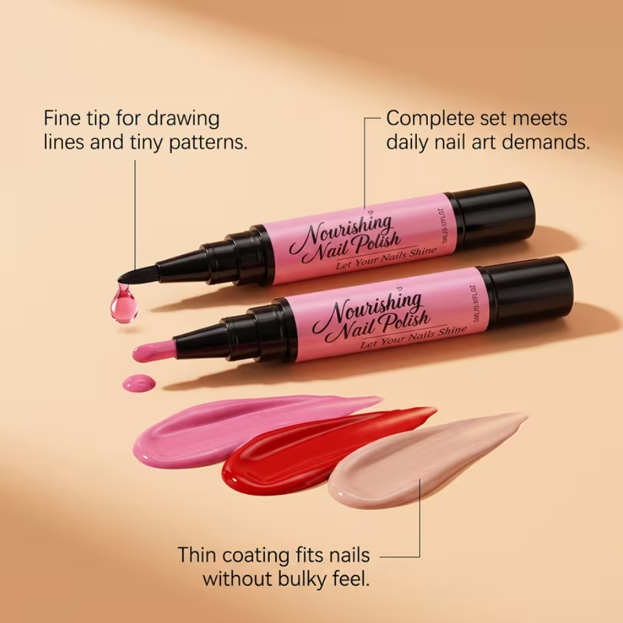 A needle-fine tip for lines, dots and full colour